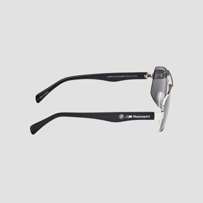 BMW Rechteckige Metall Sonnenbrille