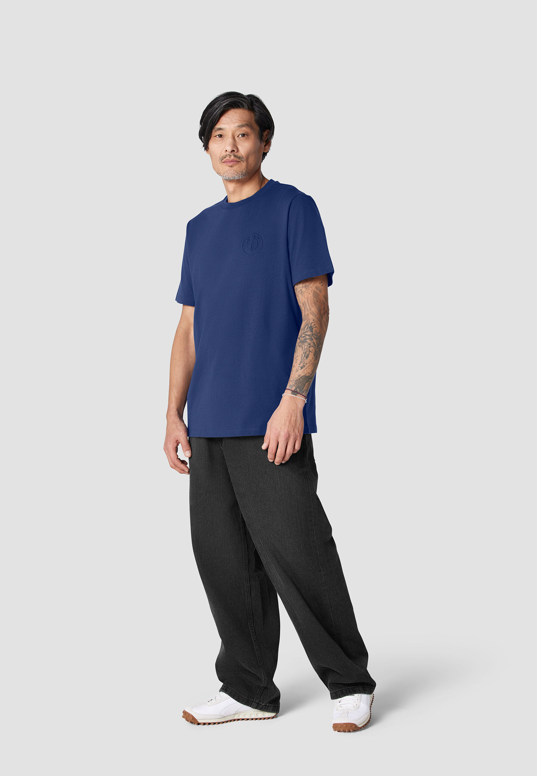 Tシャツ・カットソー BSM Small Logo T-Shirt - Blue BMW Core Small Symbol T-shirt | BMW Lifestyle Shop