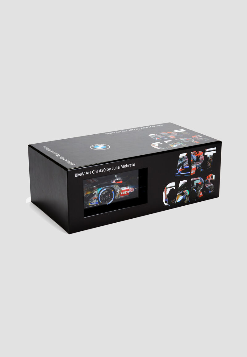 1:43 BMW Miniature M Hybrid V8 Art Car #20 Julie Mehretu