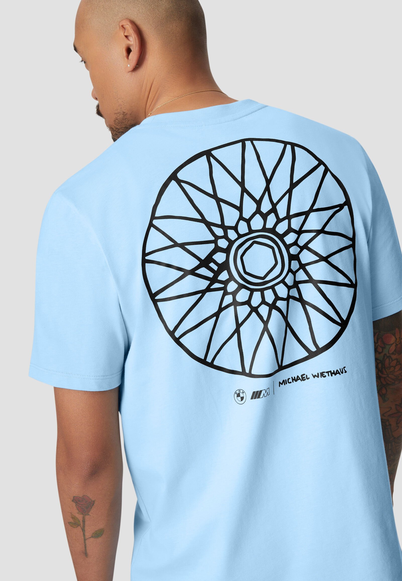 BMW x Michael Wiethaus E30 Rims T-shirt - model
