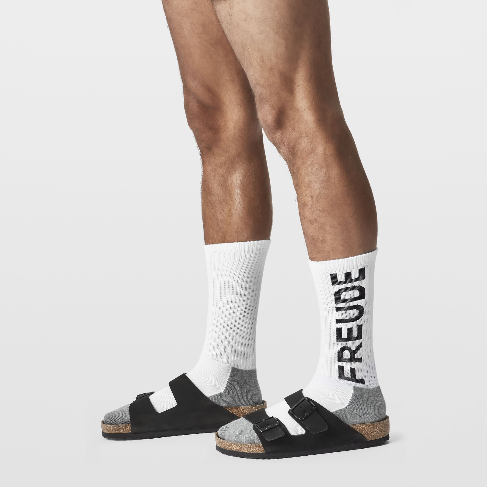 FREUDE CREW SOCK - model