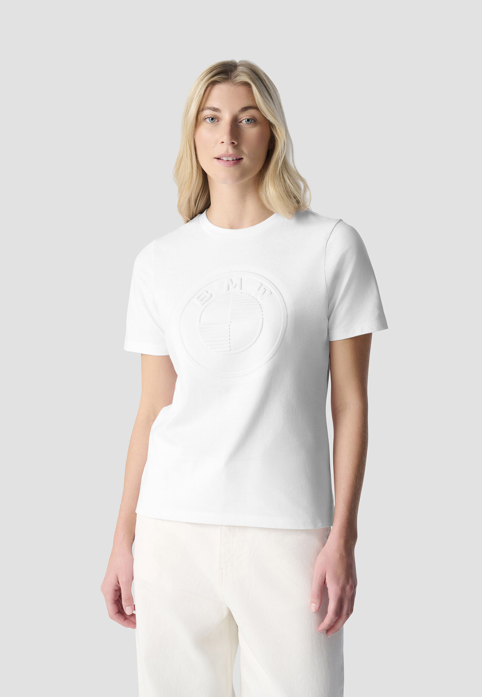 CORE WOMENS LARGE SYMBOL T-SHIRT - model