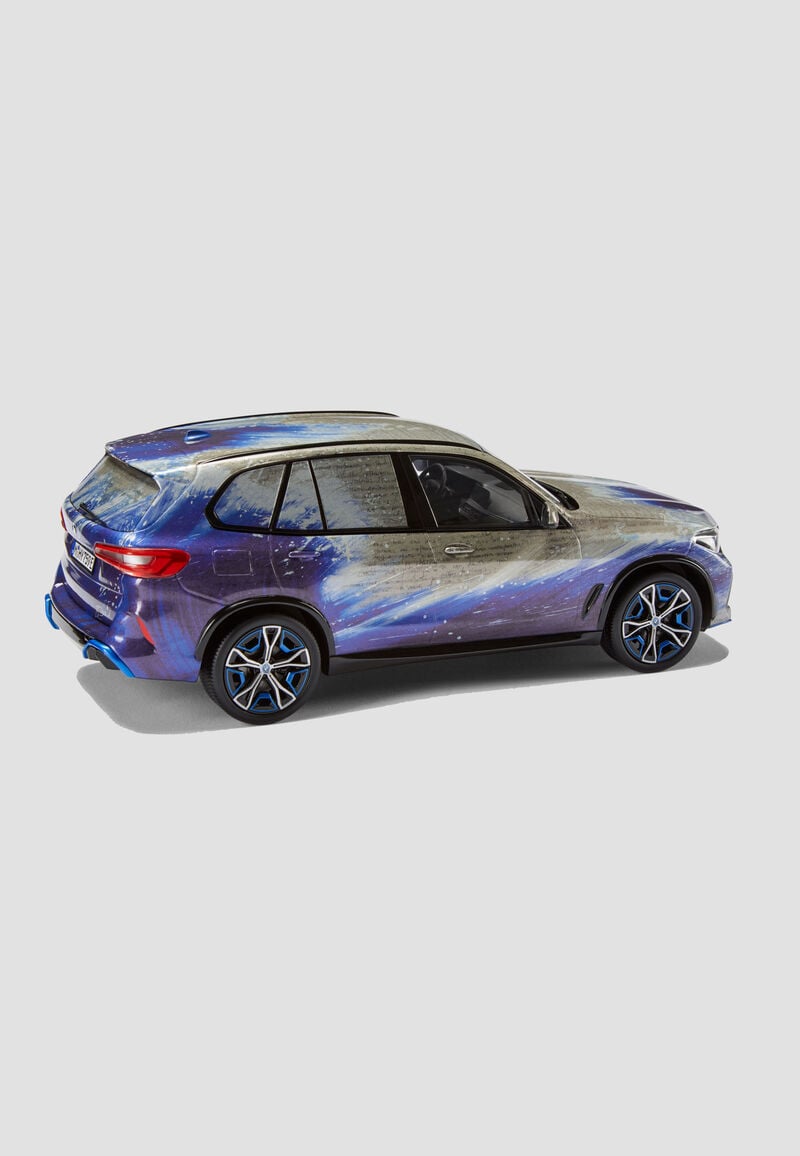 1:18 BMW Miniatur iX5 Hydrogen Art Basel Auto Es Devlin