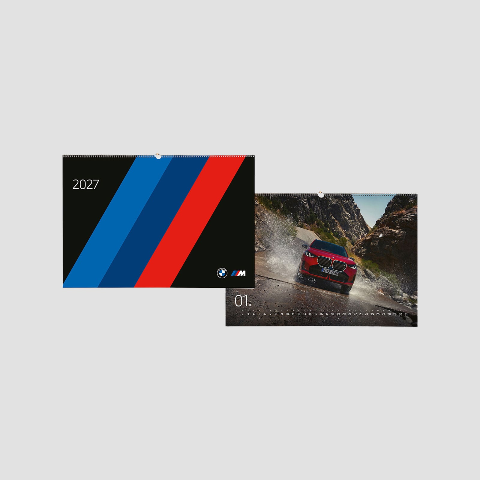 BMW M WALL CALENDAR 2027 - hi-res