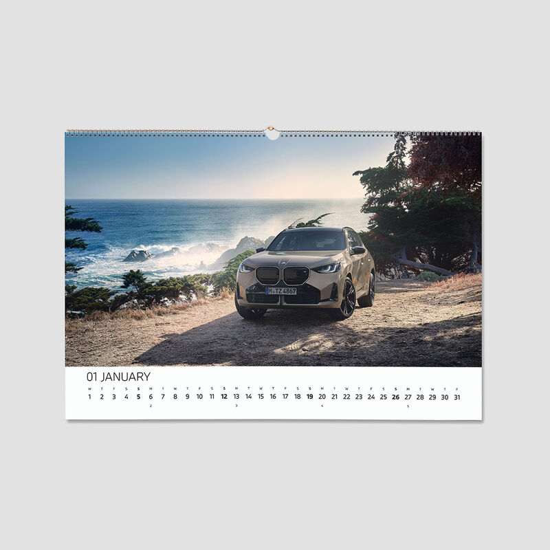 BMW International 2026 Calendar