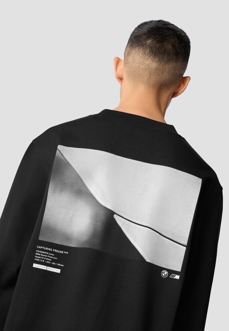 T-Shirt Manches Longues Oversized BMW M Graphic