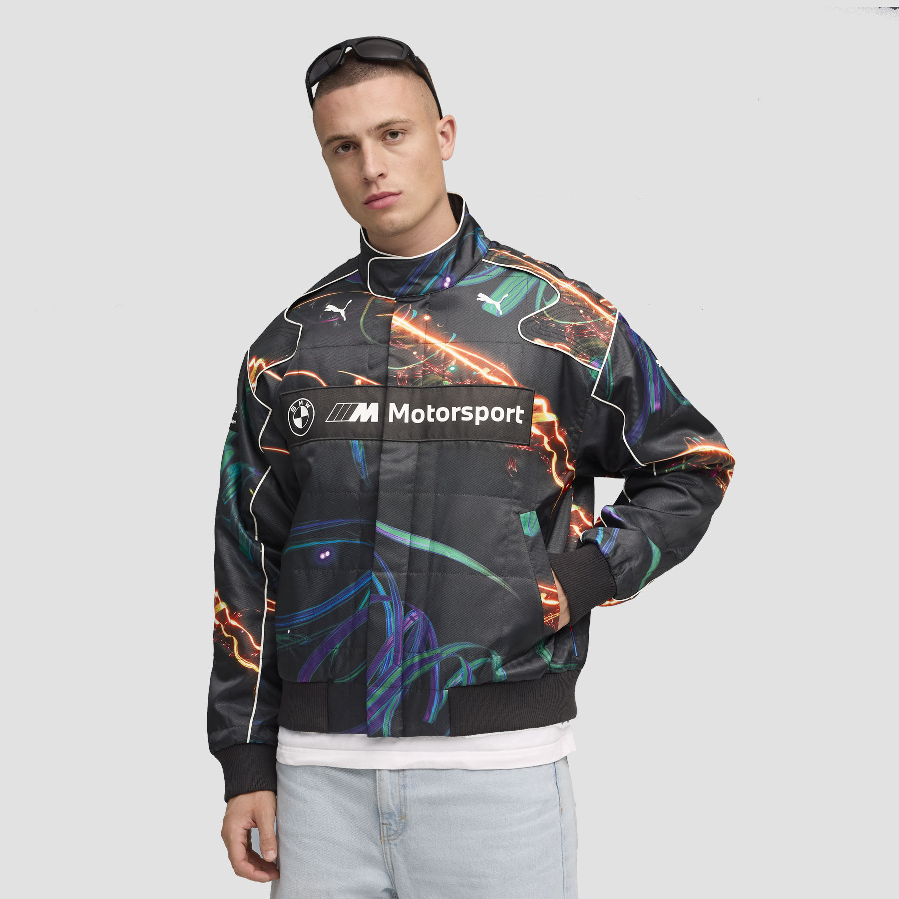 Puma BMW M Motorsport Cao Fei Racer Jacket | BMW Lifestyle Shop