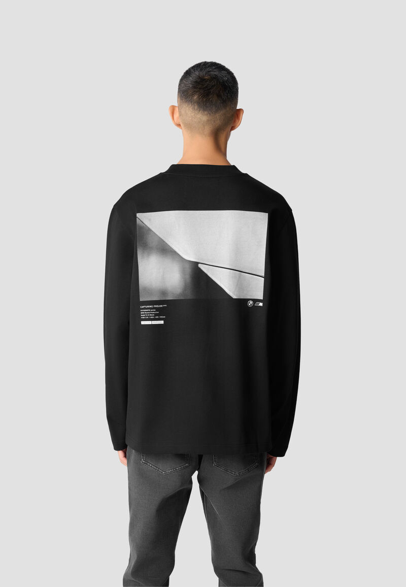 T-Shirt Manches Longues Oversized BMW M Graphic