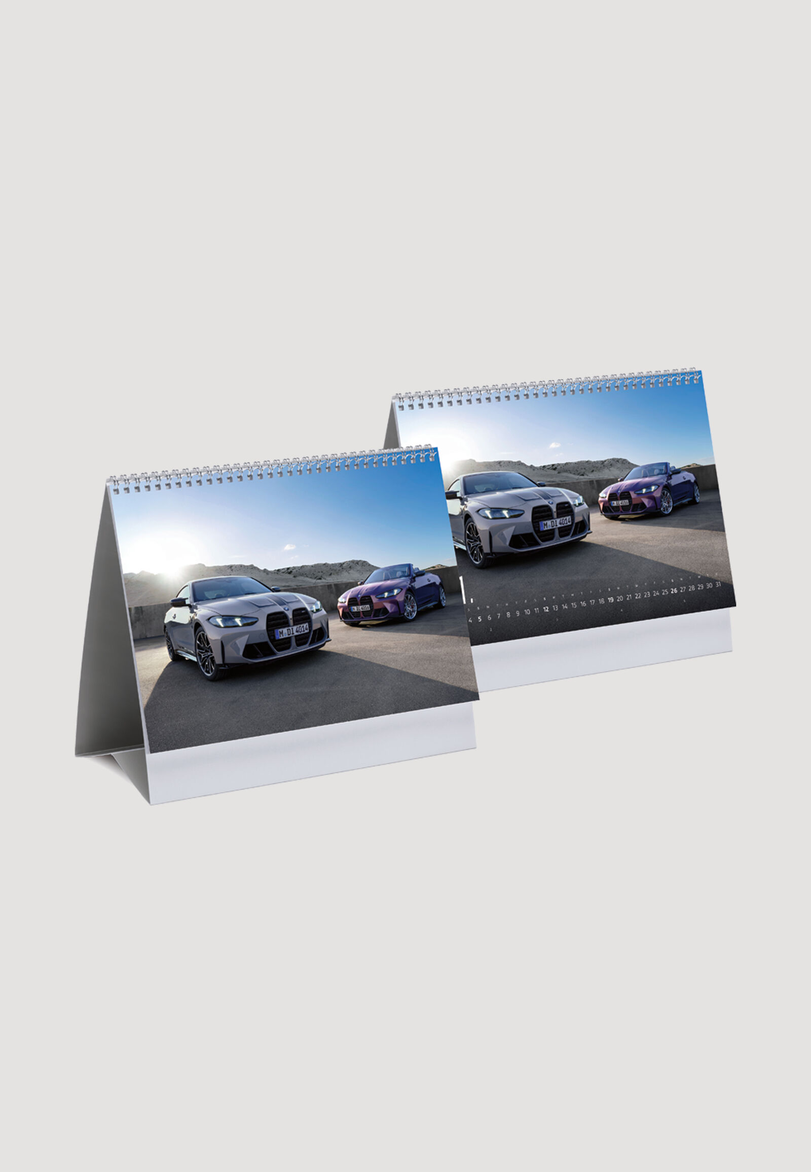 BMW M Desk Calendar - hi-res
