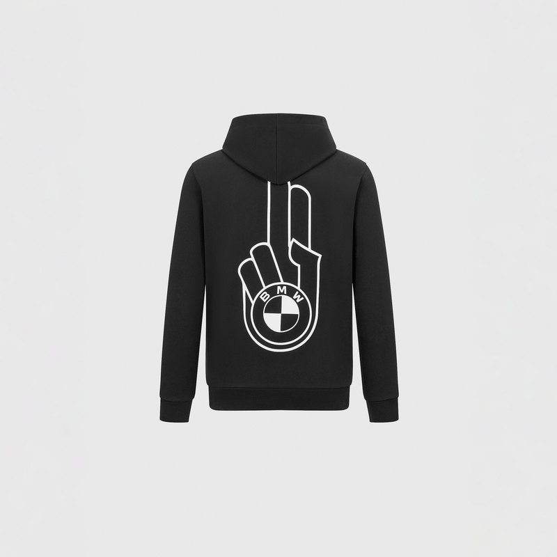 Felpa con Cappuccio Oversized BMW Verl&auml;ssig Reverse Logo