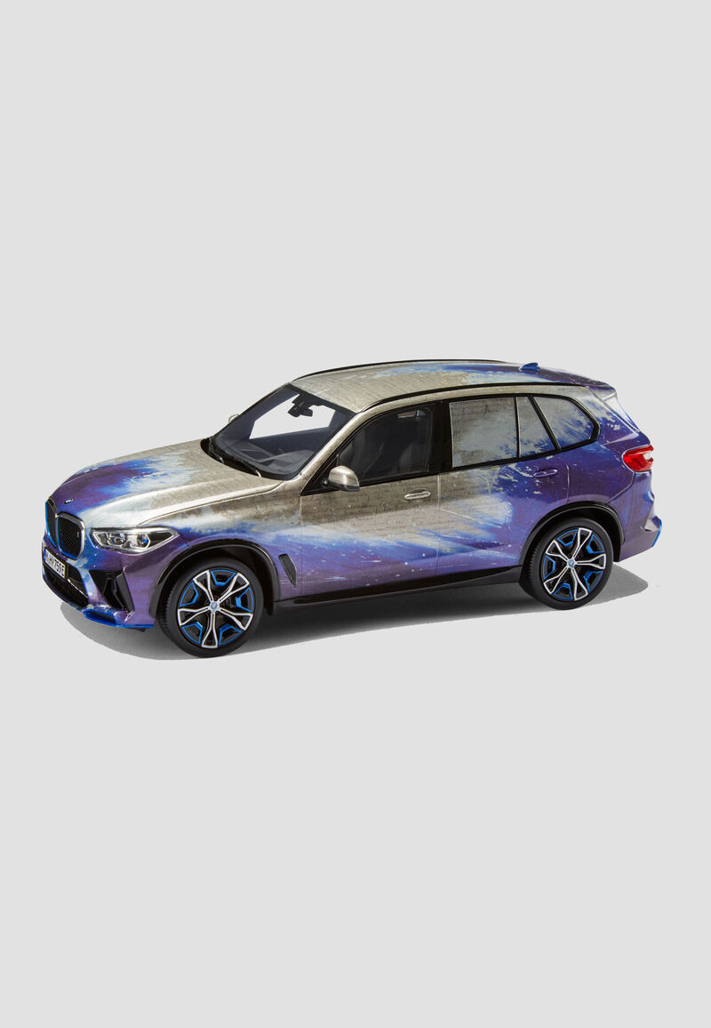 1:18 BMW Miniatur iX5 Hydrogen Art Basel Auto Es Devlin
