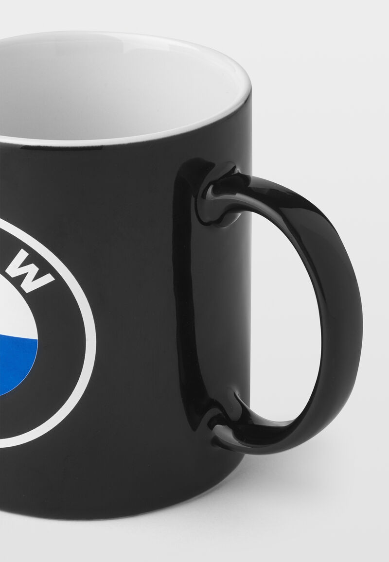 Tasse à café en émail BMW Make Life a Ride (noir) acheter pas cher ▷ b