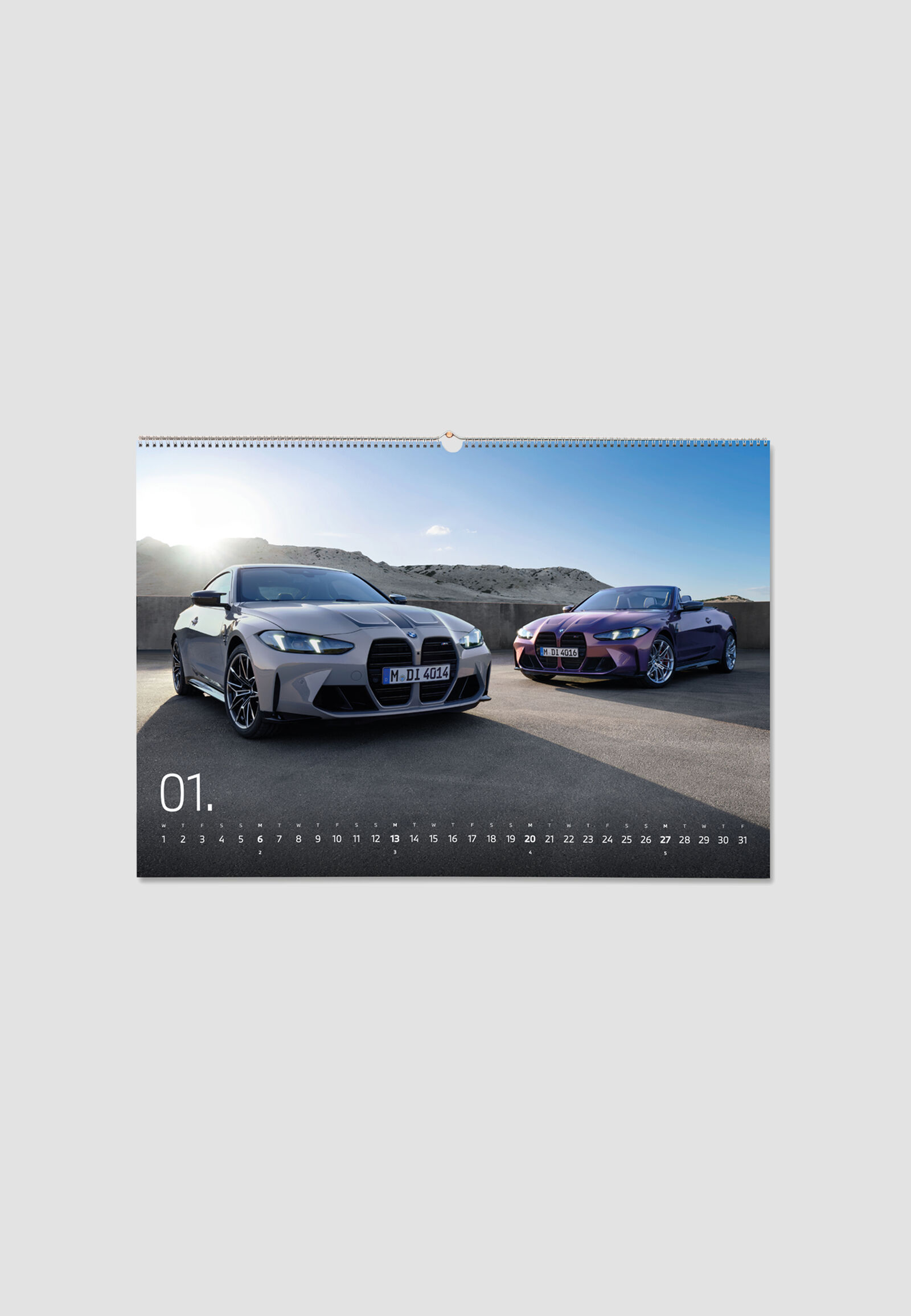 BMW M Wall Calendar - hi-res