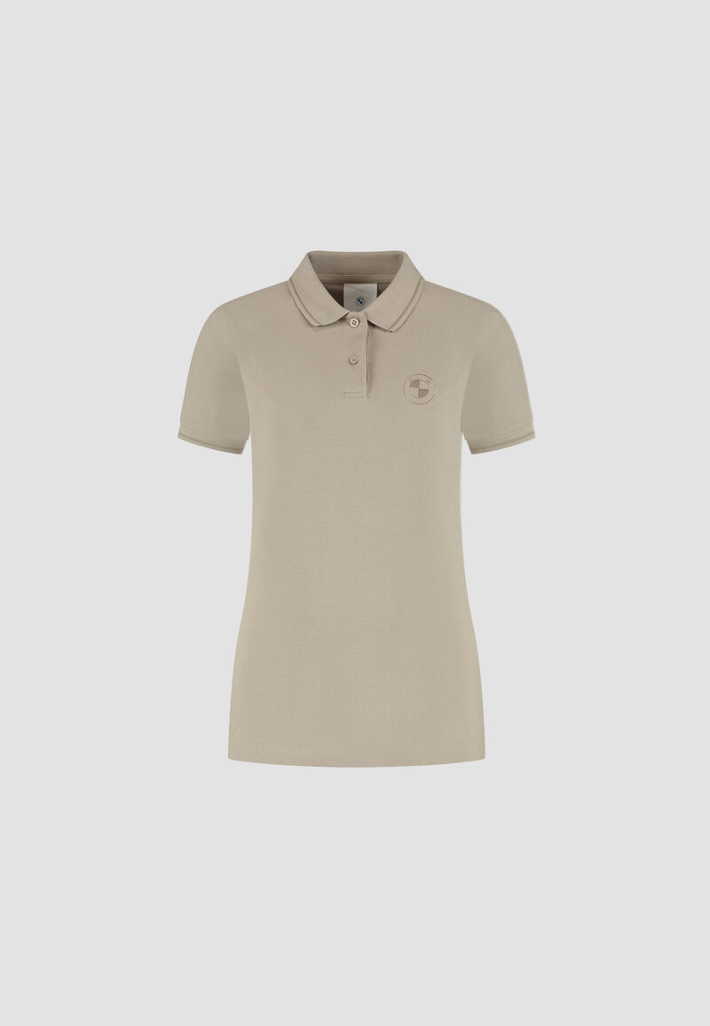 Polo BMW Micro Tonal Logo - Mujer