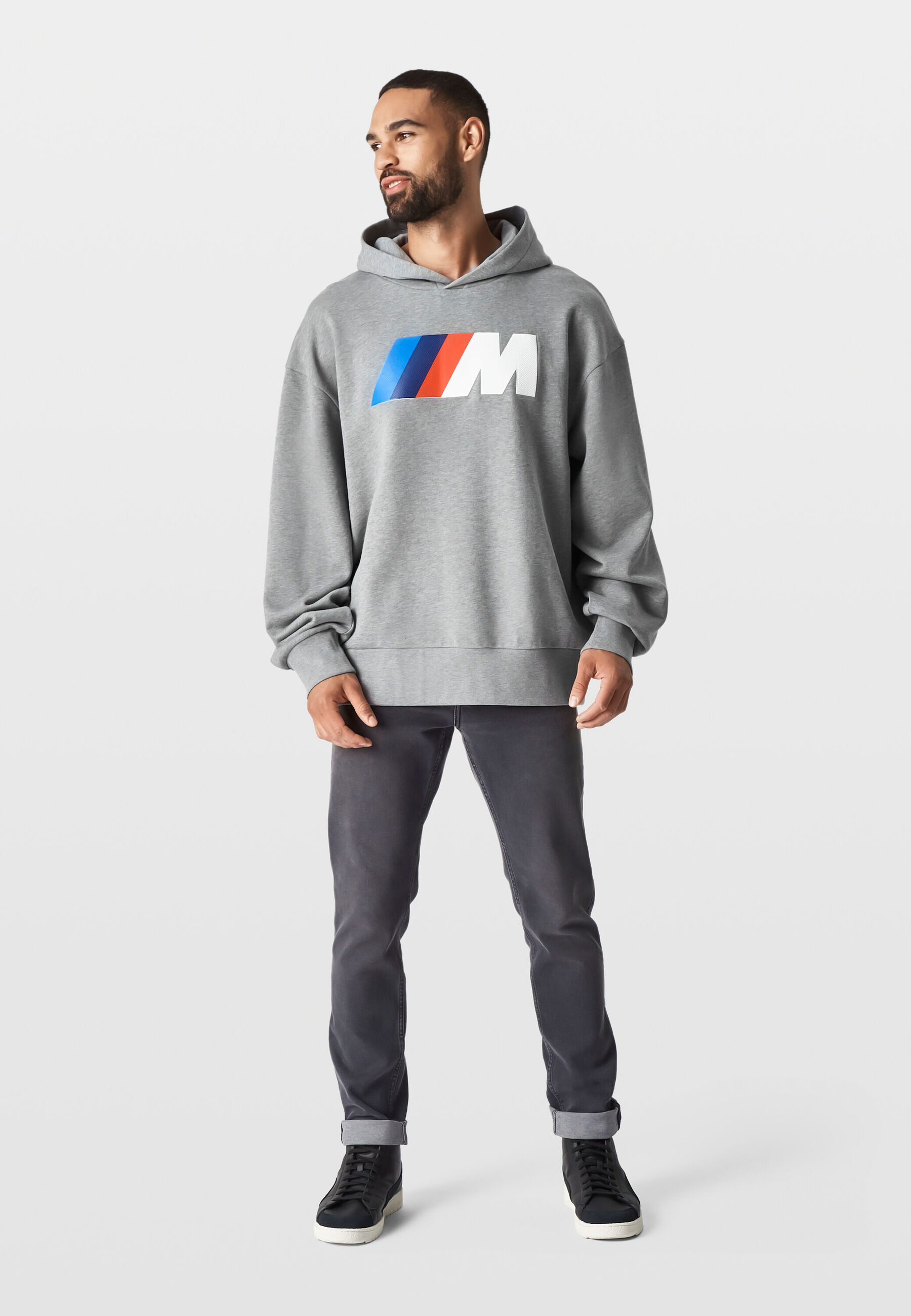 BMW M Contrast Oversized Sweat Hoodie BMW Lifestyle Store
