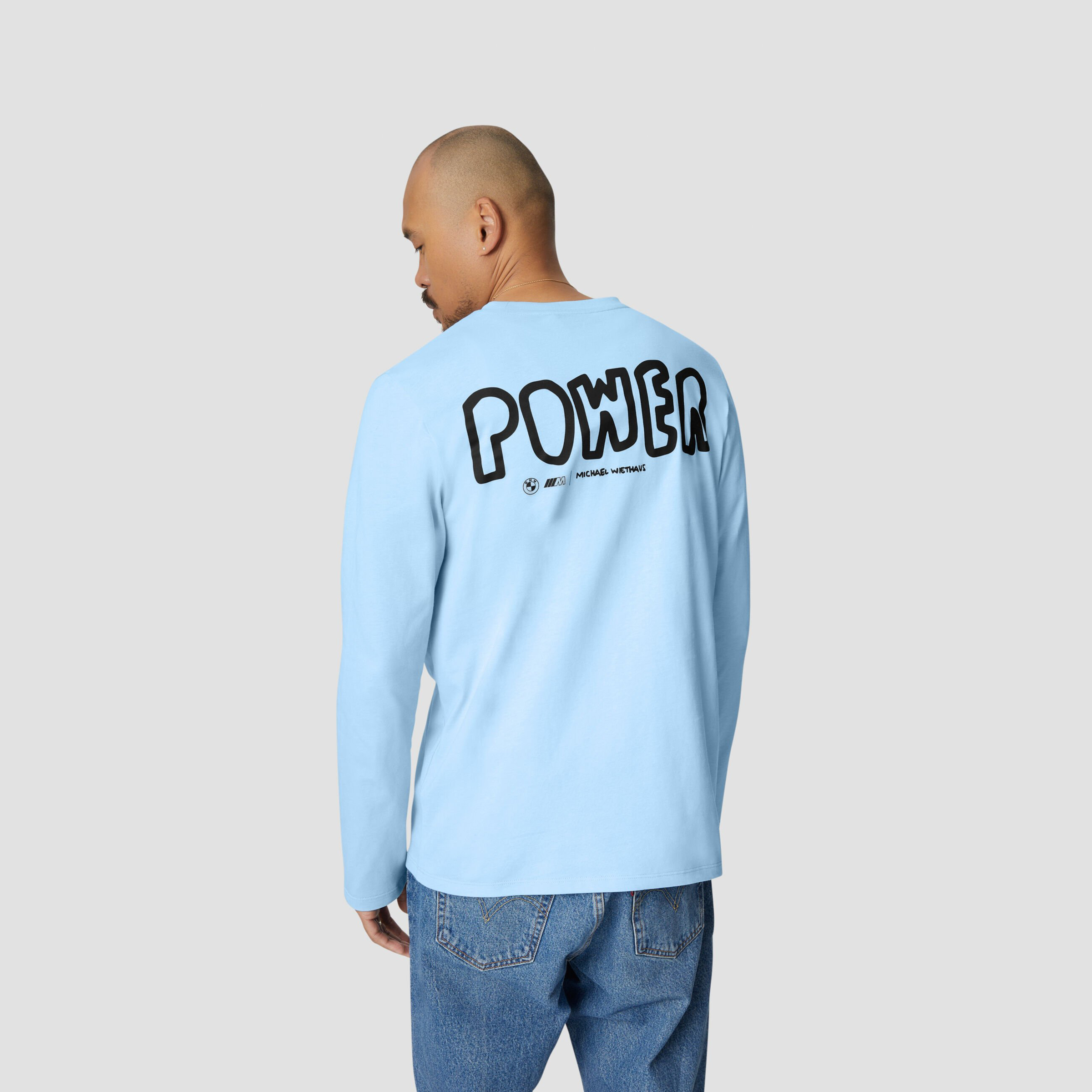 BMW Power MW Long Sleeve T-shirt | BMW Lifestyle Shop