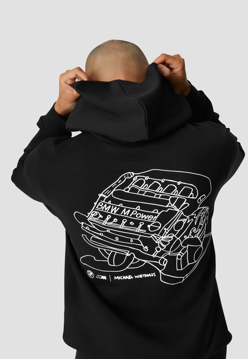 Hoodie moteur BMW MW