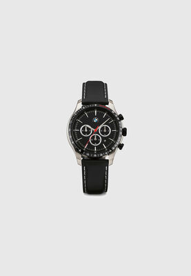 BMW Chrono Leather Strap Watch