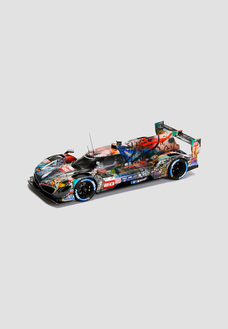 1:18 BMW Miniature M Hybrid V8 Art Car #20 Julie Mehretu