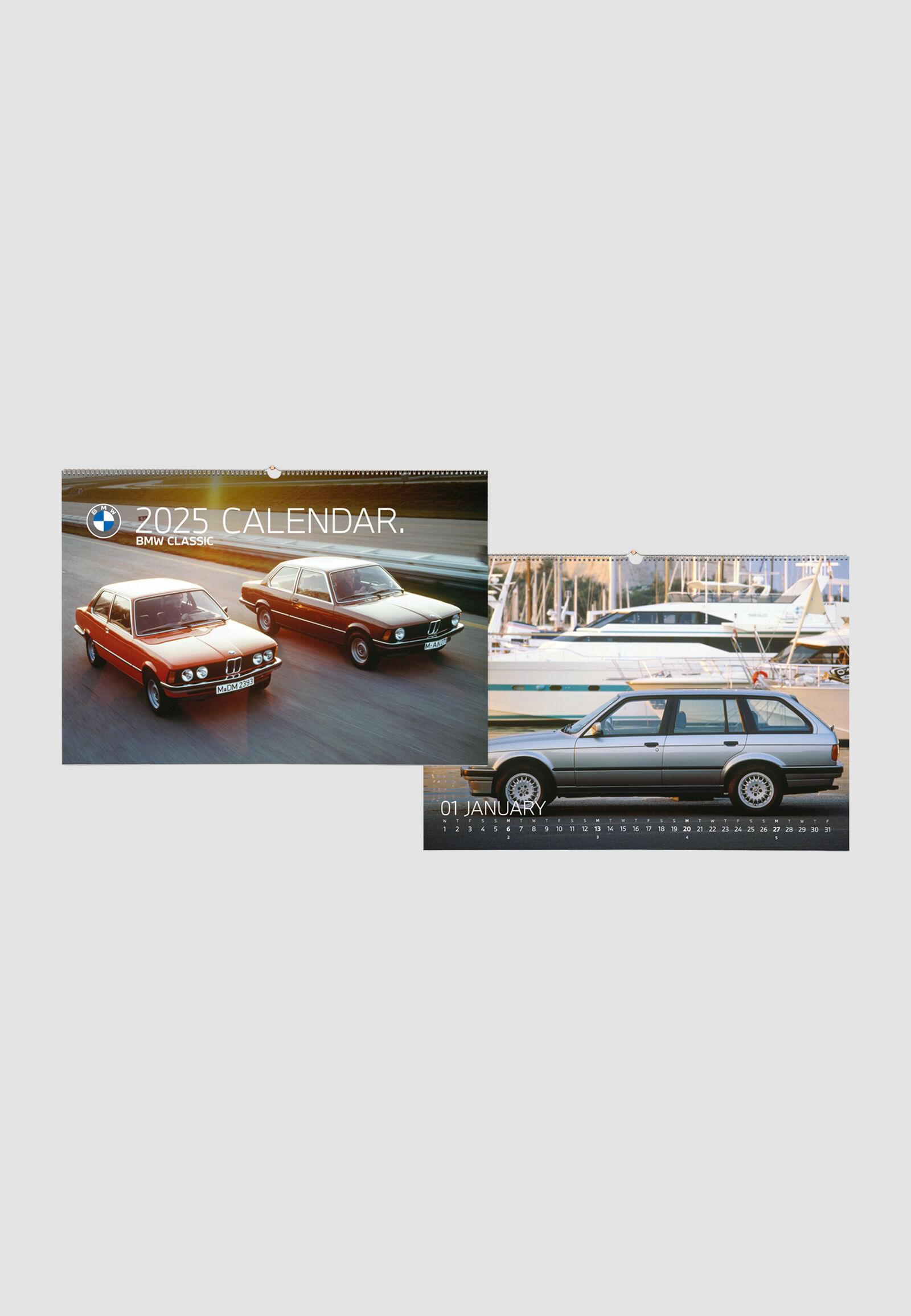 BMW Classic Wall Calendar. - hi-res