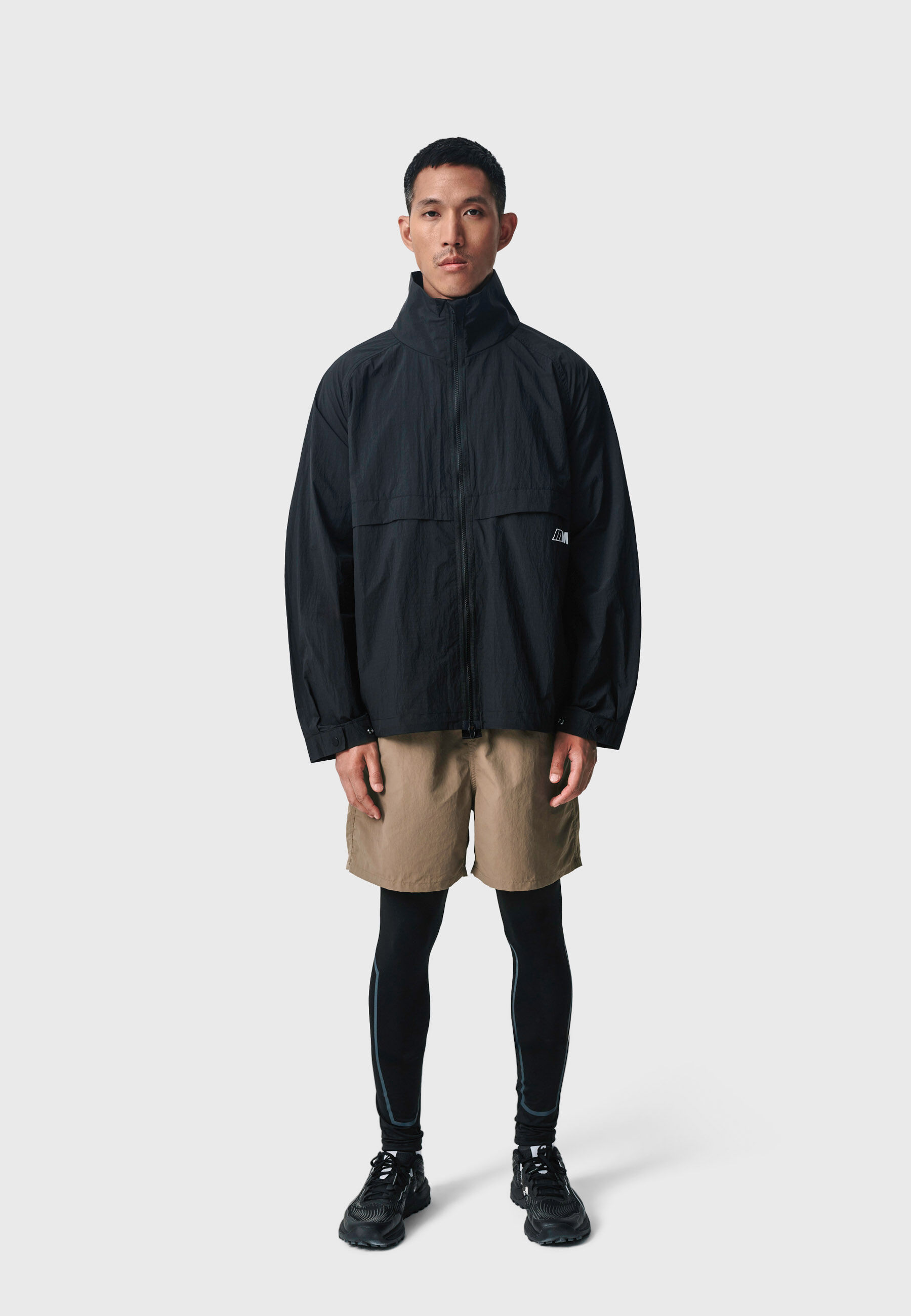 NEAT｜HOPSACK｜OVERALL - Black｜PRODUCT｜Continuer Inc