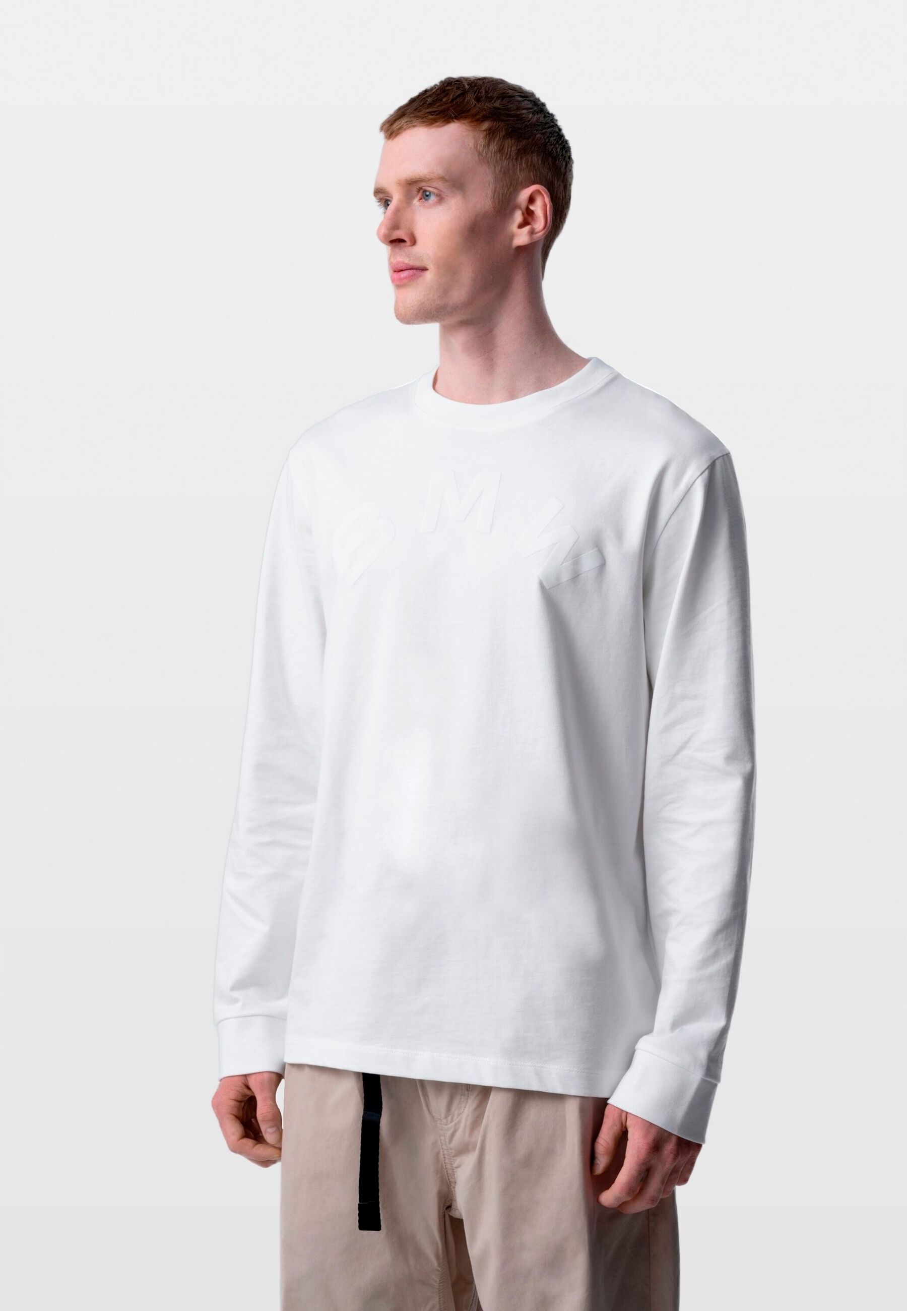 White sweatpants new arrivals with bmw logo