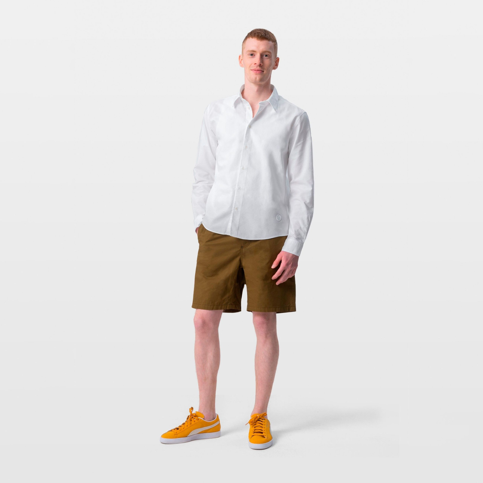 LONG SLEEVE SHIRT - model
