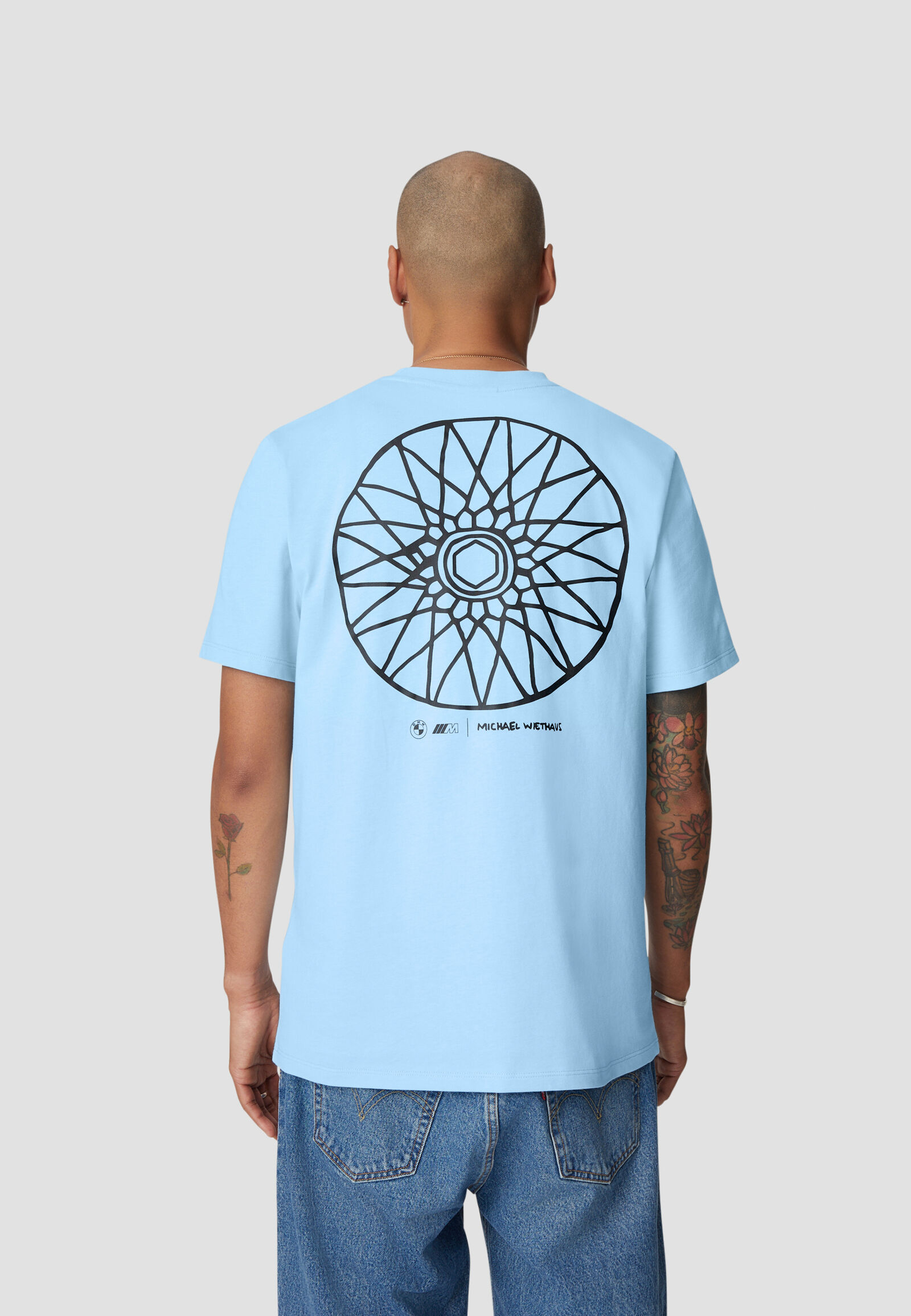 BMW x Michael Wiethaus E30 Rims T-shirt - model