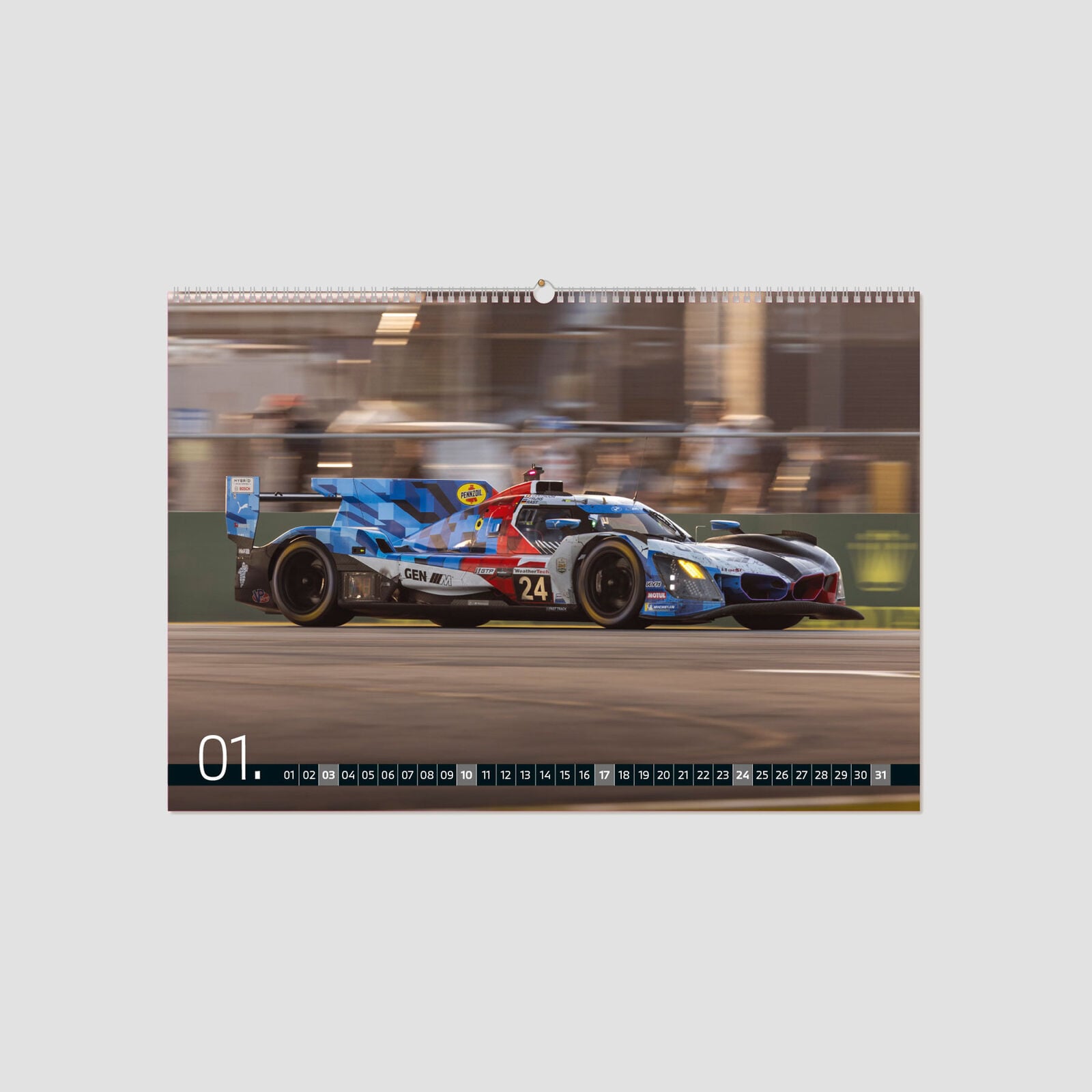 BMW M MS WALL CALENDAR 2027 - hi-res