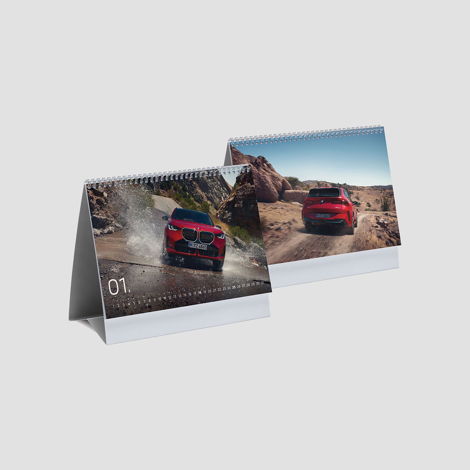 BMW DESK CALENDAR 2027 - hi-res