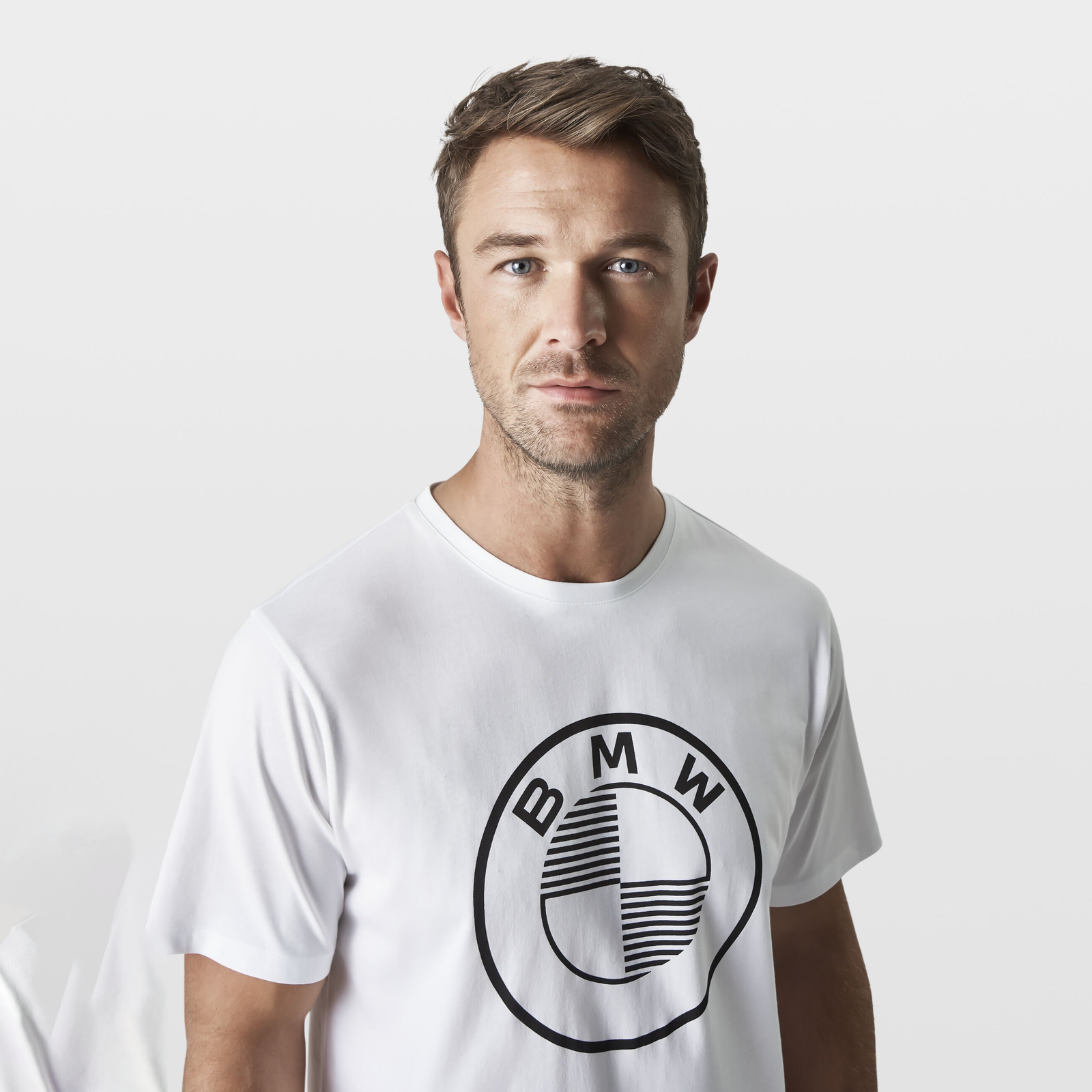 STRIPE DOT T-SHIRT - model