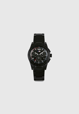 Reloj cronómetro BMW M de metal en negro - Hombre