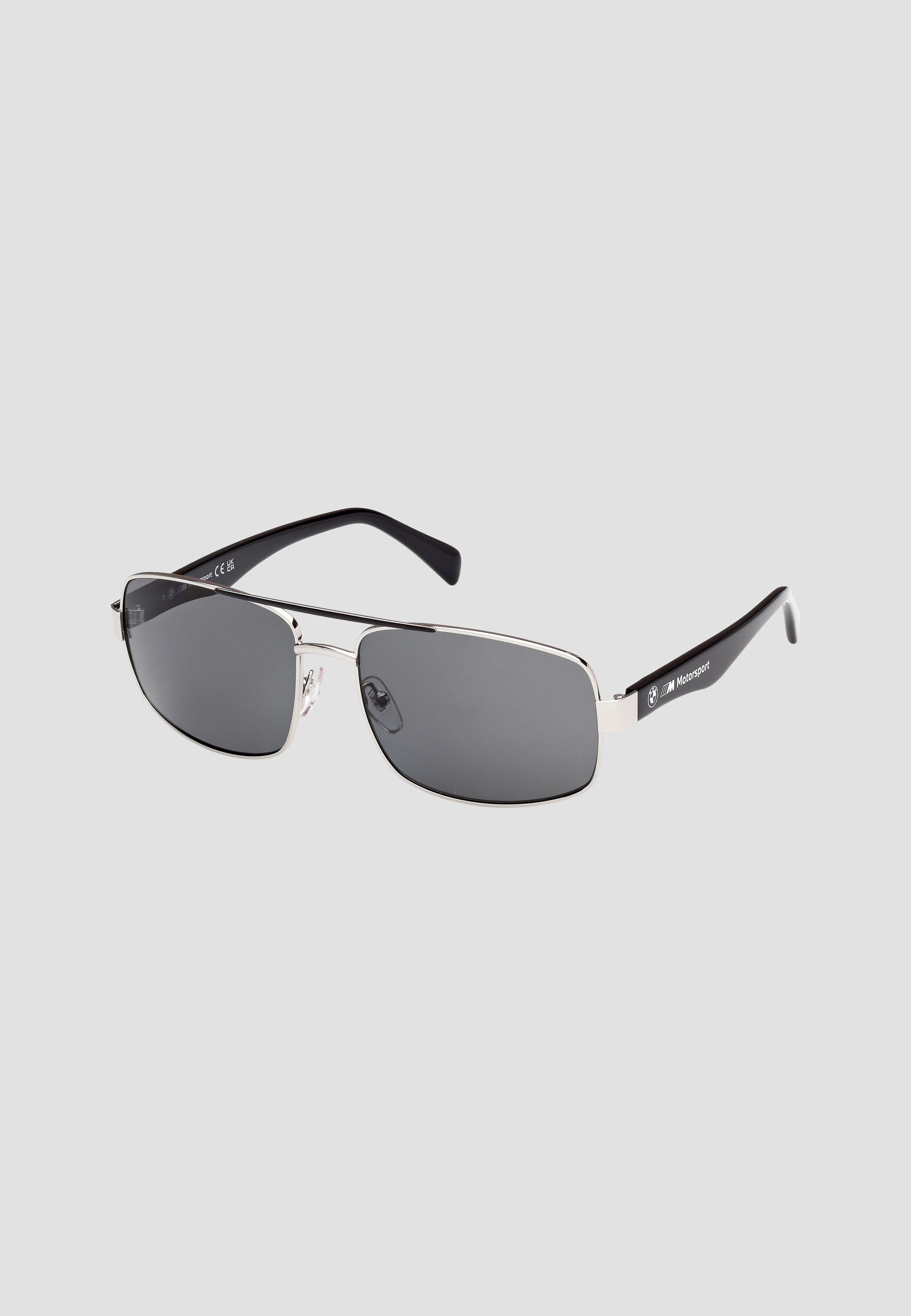 BMW Aviator Metal Sunglasses Black Silver A B82031-005P 62-14 143 3 BMW M Pilot Titanium Sunglasses | BMW Lifestyle Shop main image 4