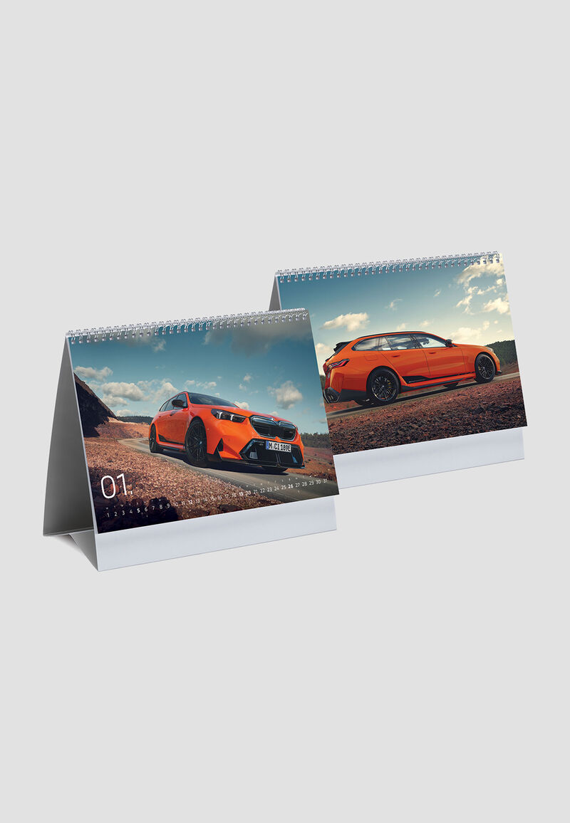 BMW M Desk 2026 Calendar