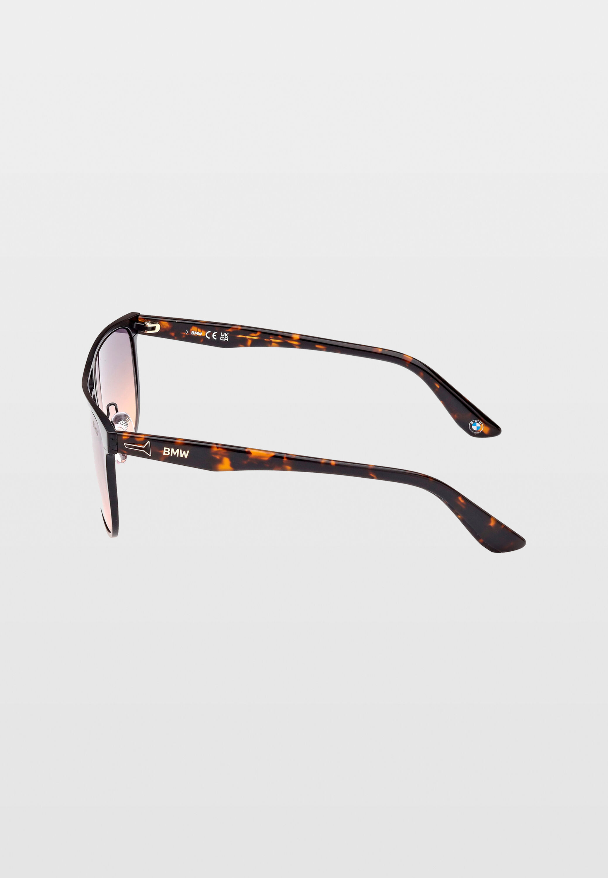 BMW Original Havan Sunglasses NEW BMW HAVANA WORDMARK LOGO HAVANA GREEN CRYSTAL BLACK  main image 2