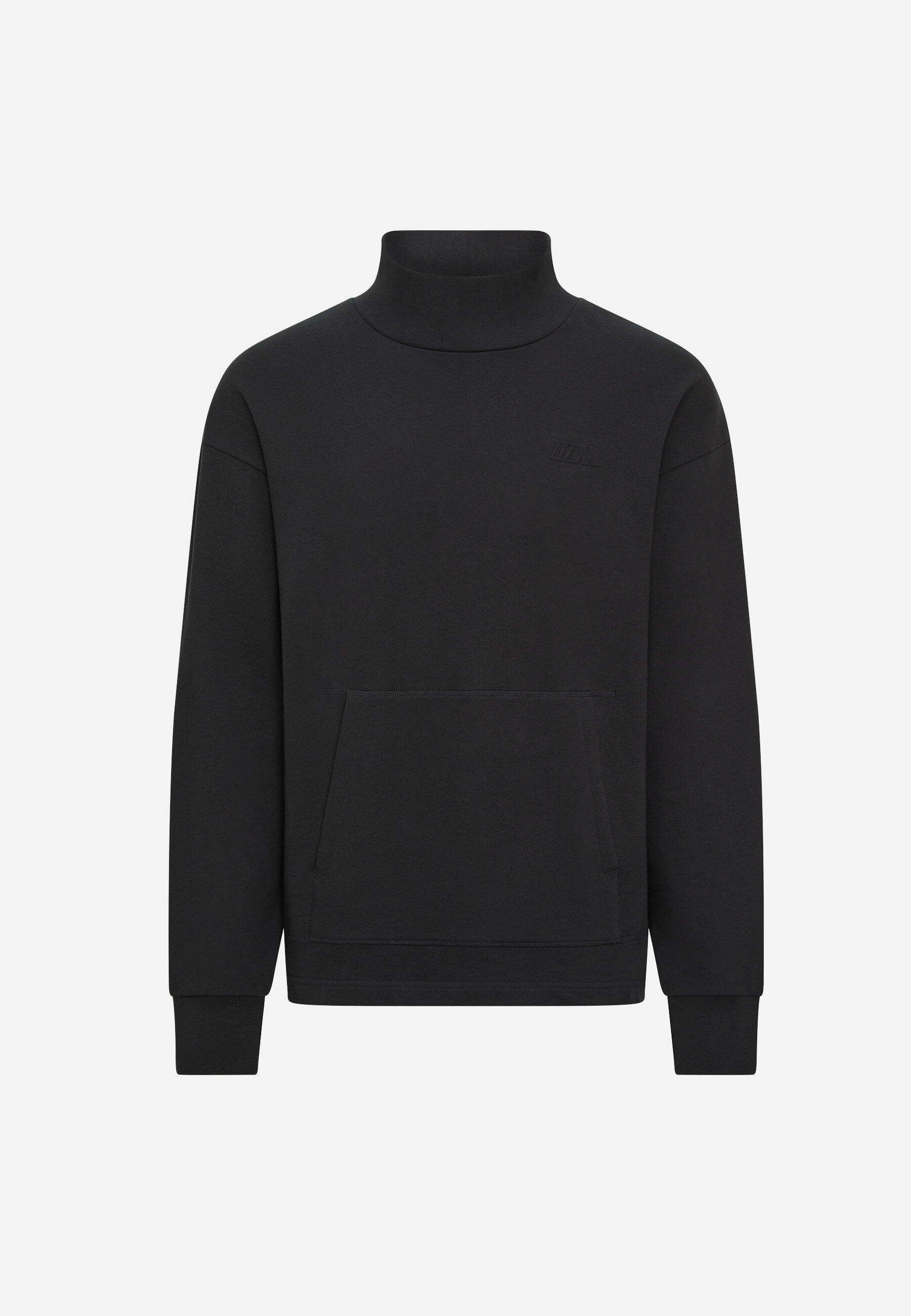 Black high neck discount sweatshirt