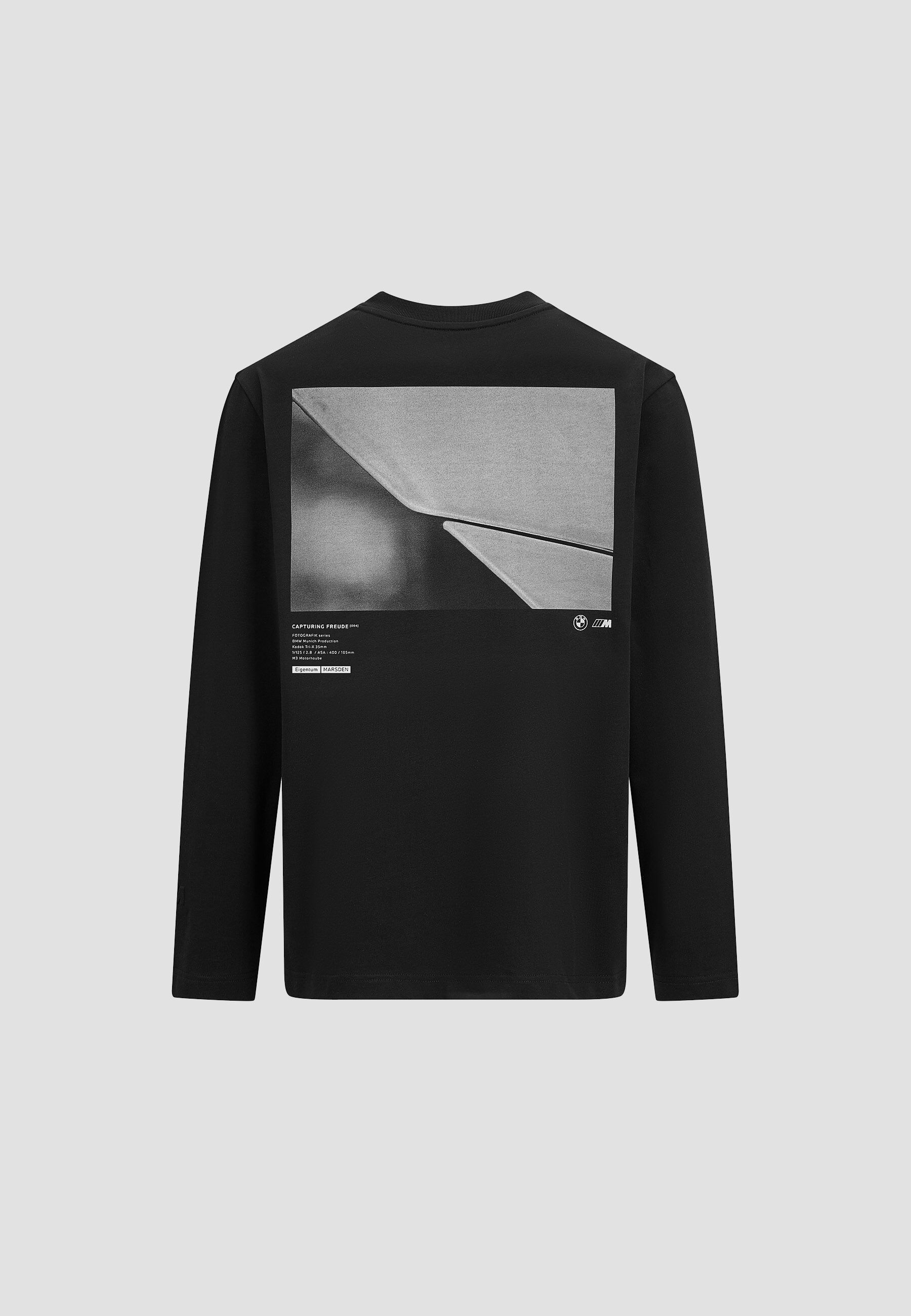 BMW M Oversized Logo Long Sleeve T shirt BMW Lifestyle Shop