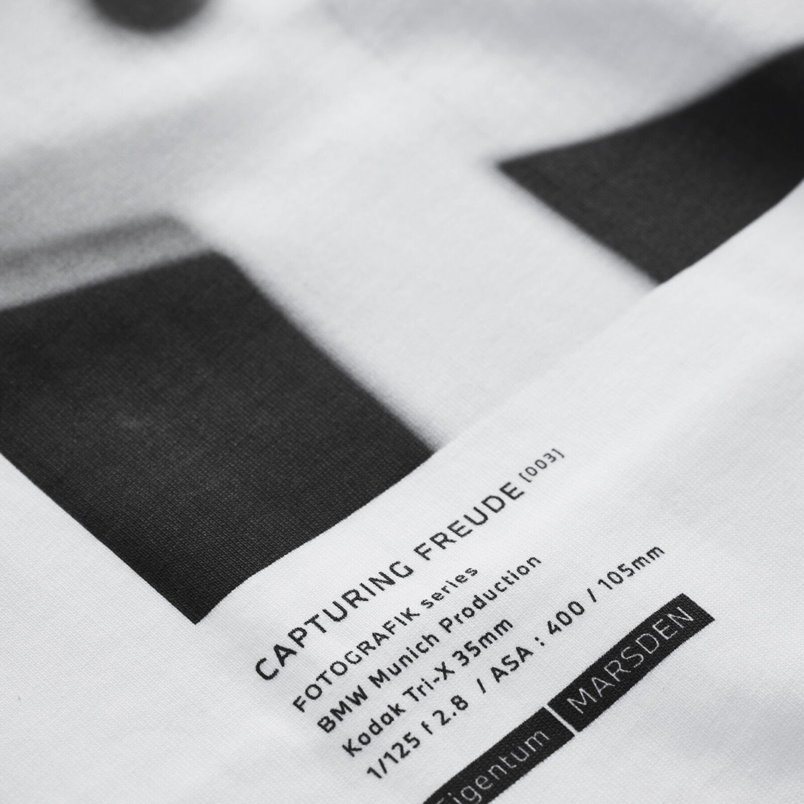 REVERSE M SS OVERSIZED T-SHIRT - white