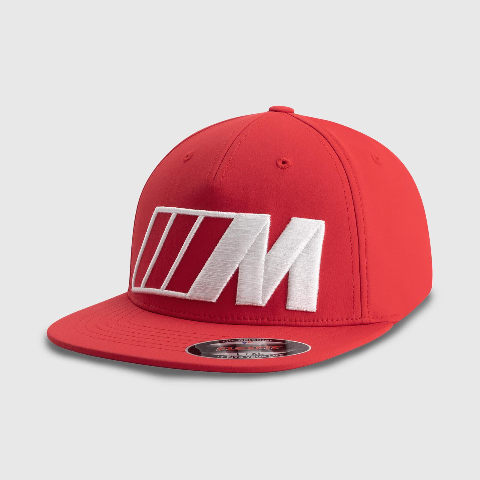 M FLAT BRIM - red