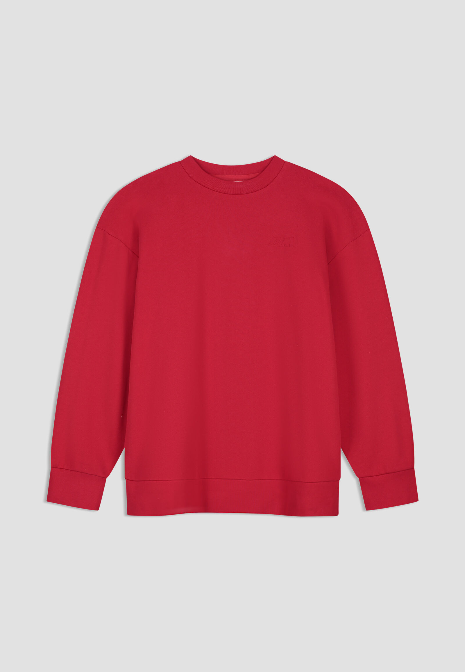 M REVERSE CREWNECK - red