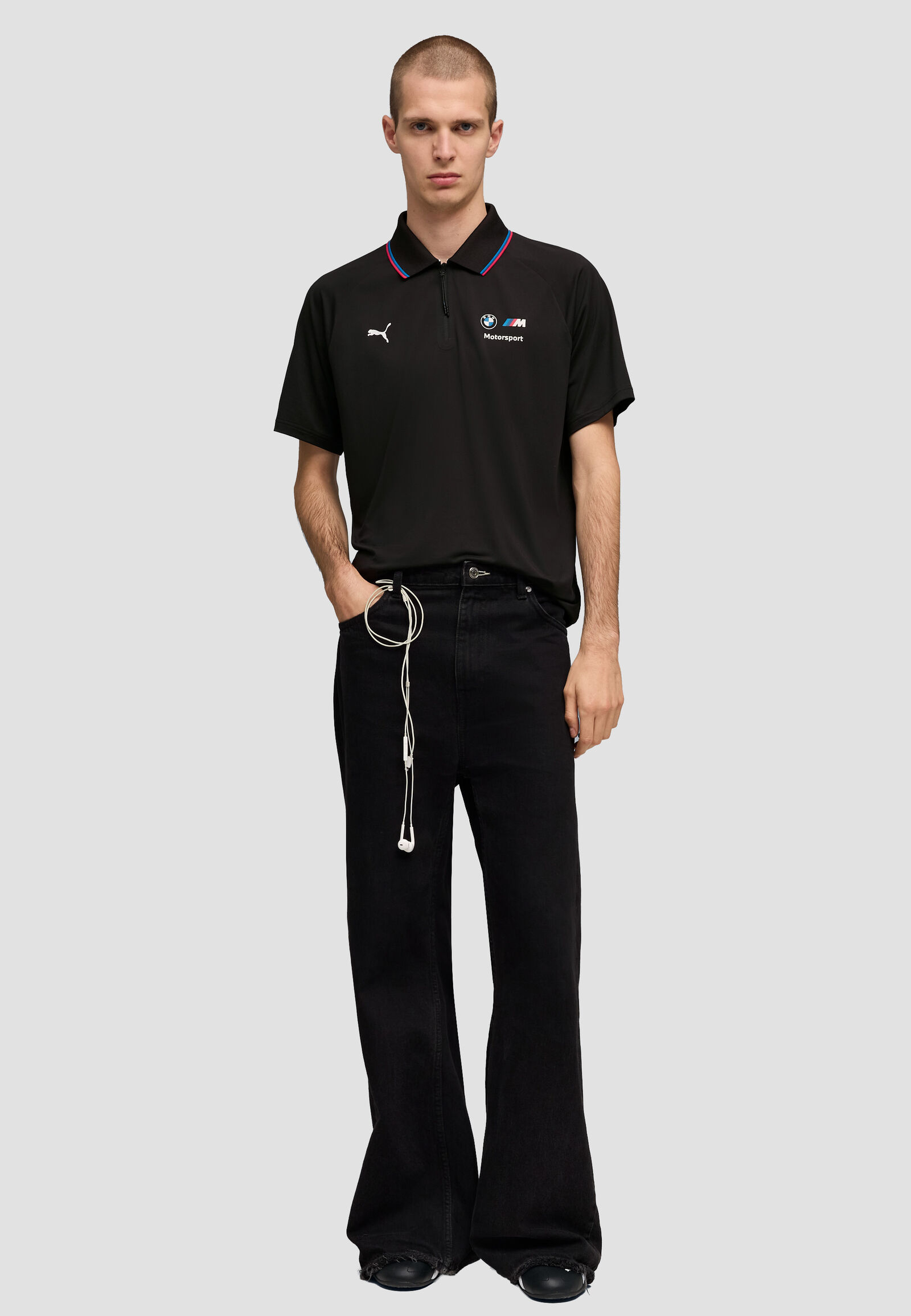 BMW LS Cloudspun Polo - Puma Black