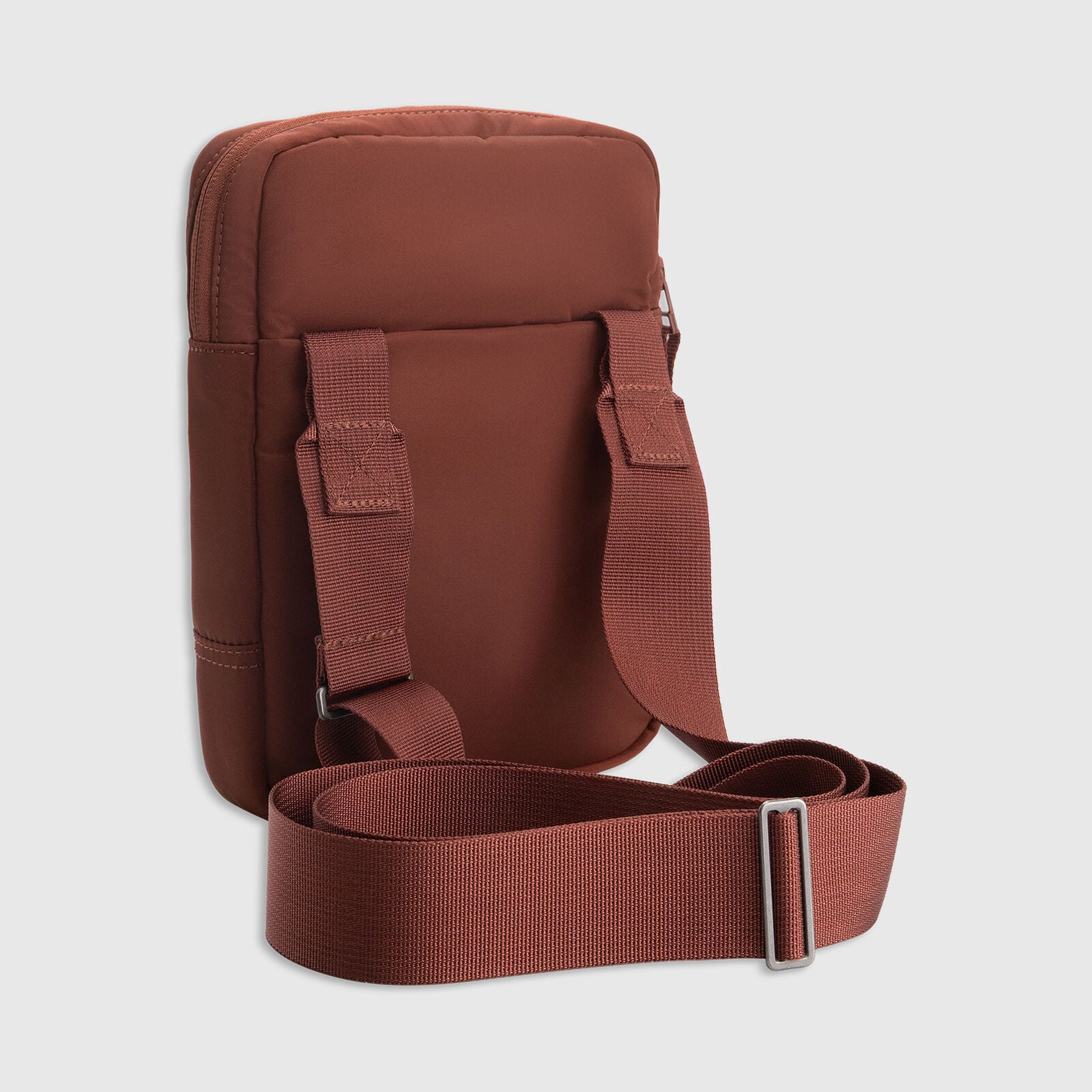 BMW LS SMALL CROSSBODY BAG - Castanea Chestnut Brown