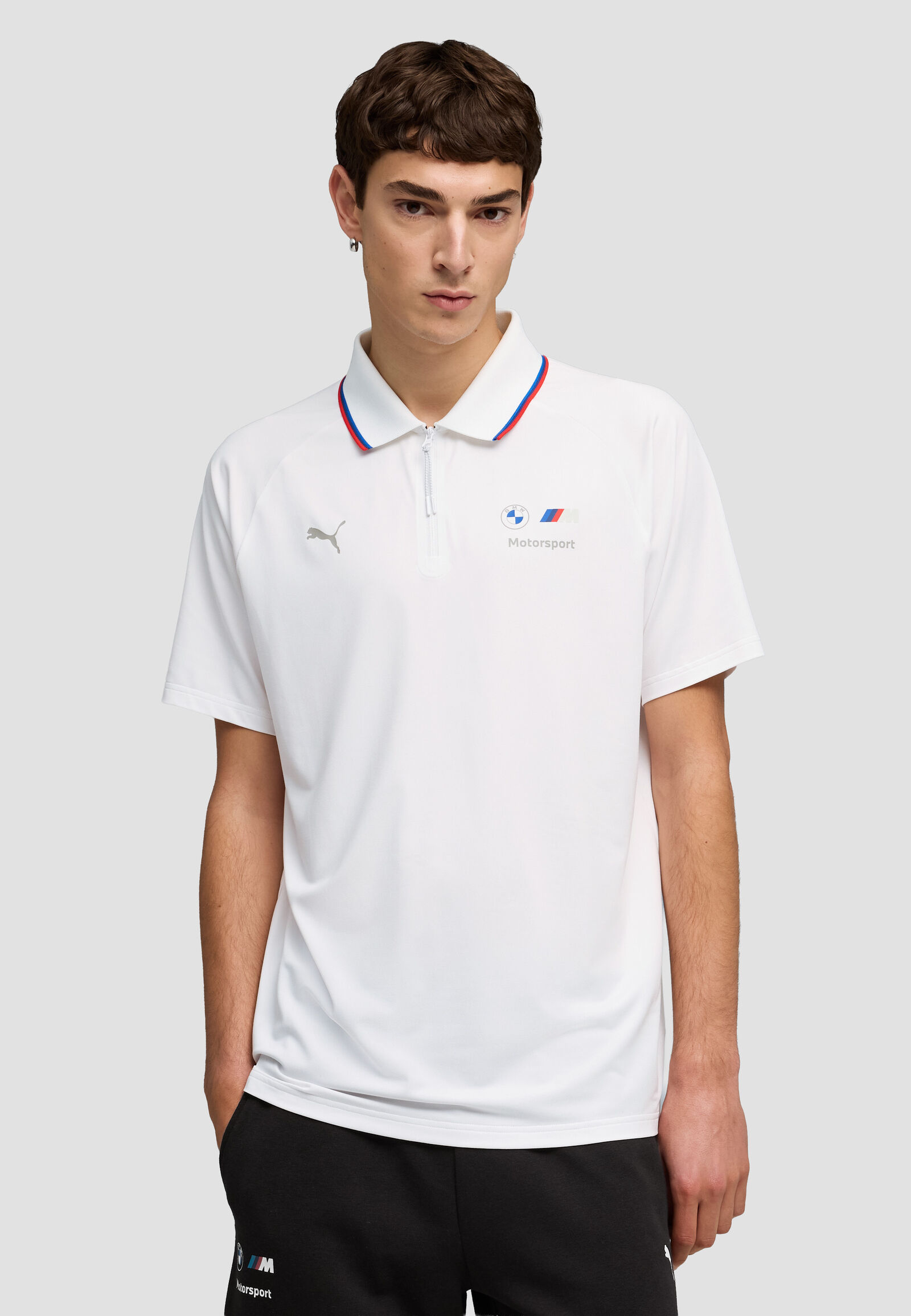 BMW LS Cloudspun Polo - Puma White