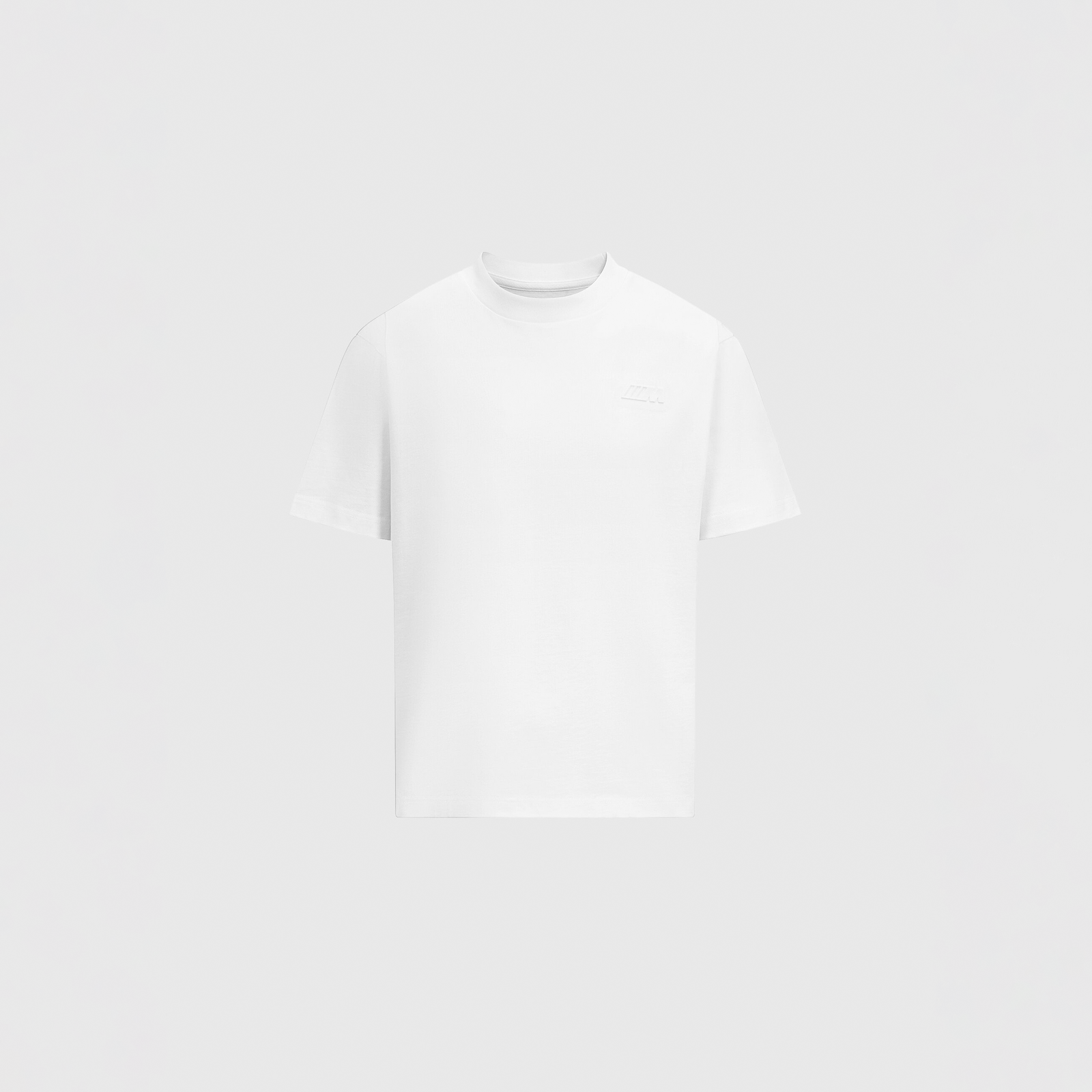 REVERSE M SS OVERSIZED T-SHIRT - white