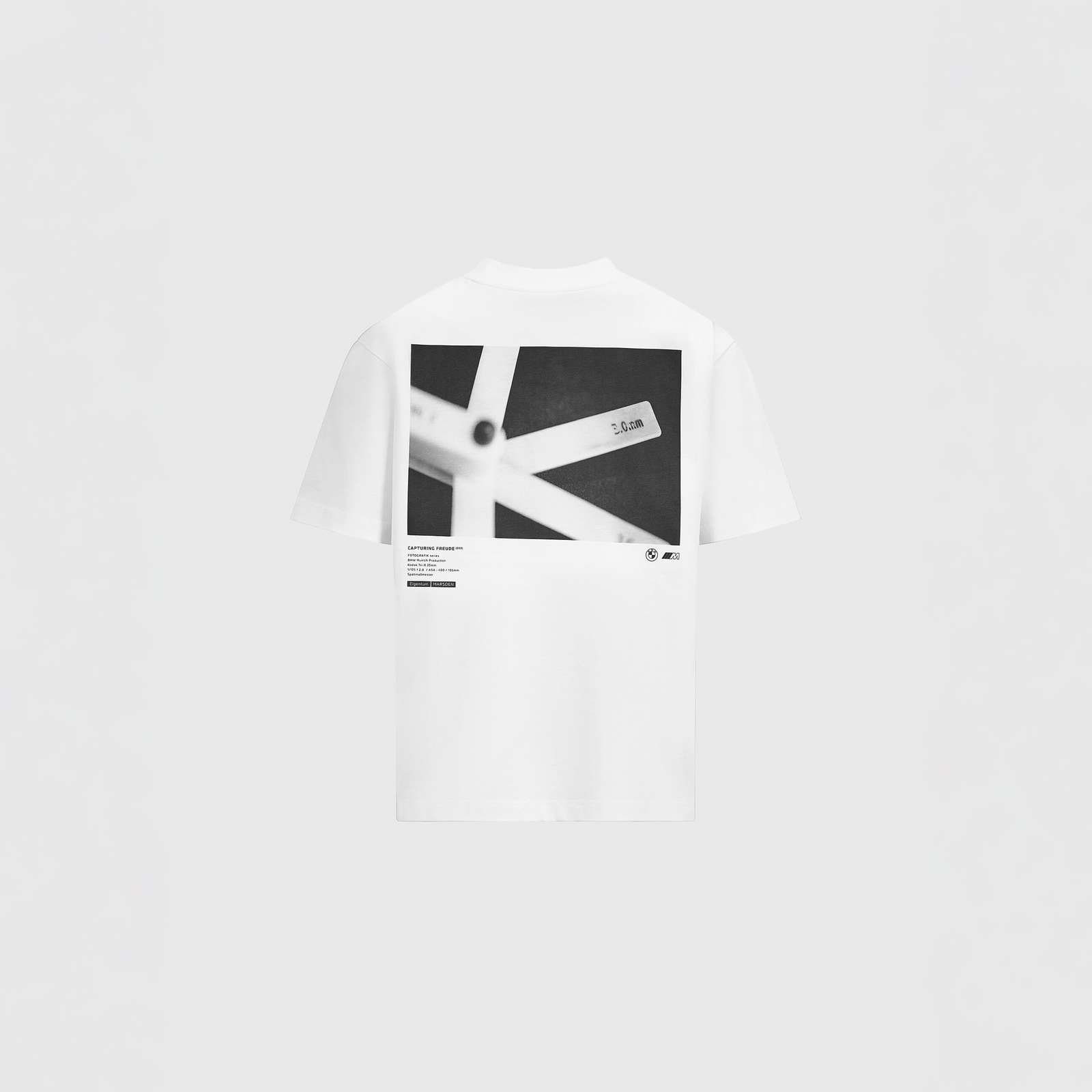 REVERSE M SS OVERSIZED T-SHIRT - white