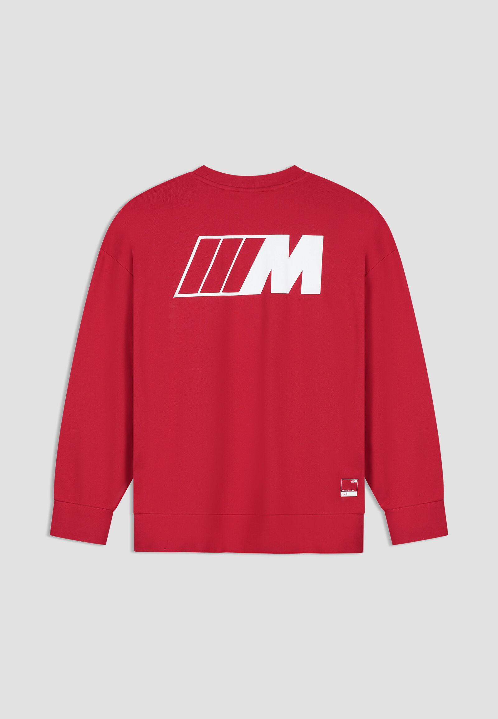 M REVERSE CREWNECK - red