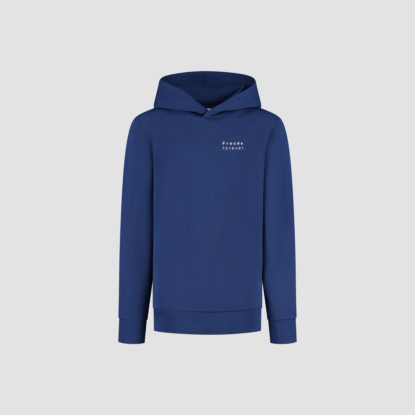 REVERSE DOT HOODIE - dark blue